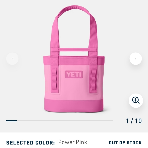 Yeti Handbags - YETI LIMITED EDITION POWER PINK CAMINO 20 TOTE